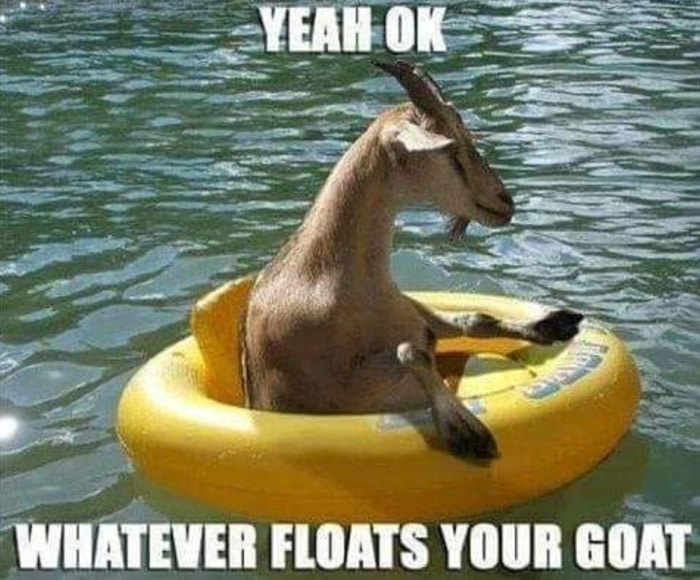 Goat Memes - whatever floats your goat