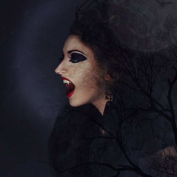 Halloween Instagram Captions - vampire