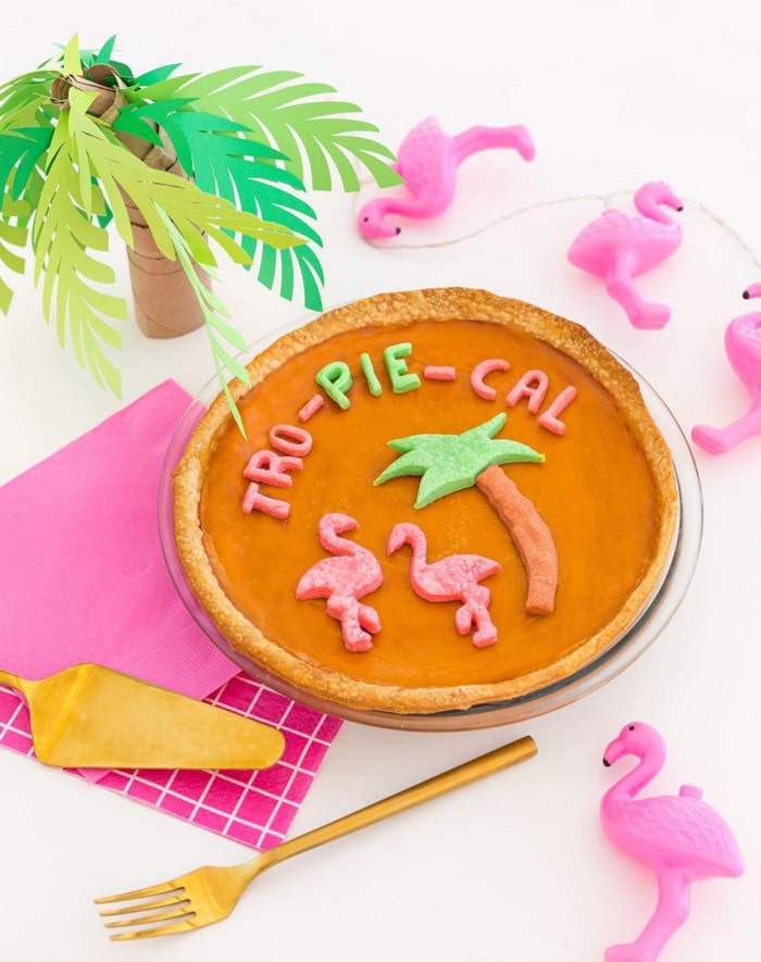 Pie Puns - tro-pie-cal 