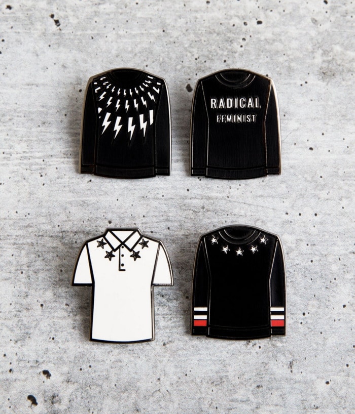 Schitt's Creek Gifts - David Rose sweater collection pins