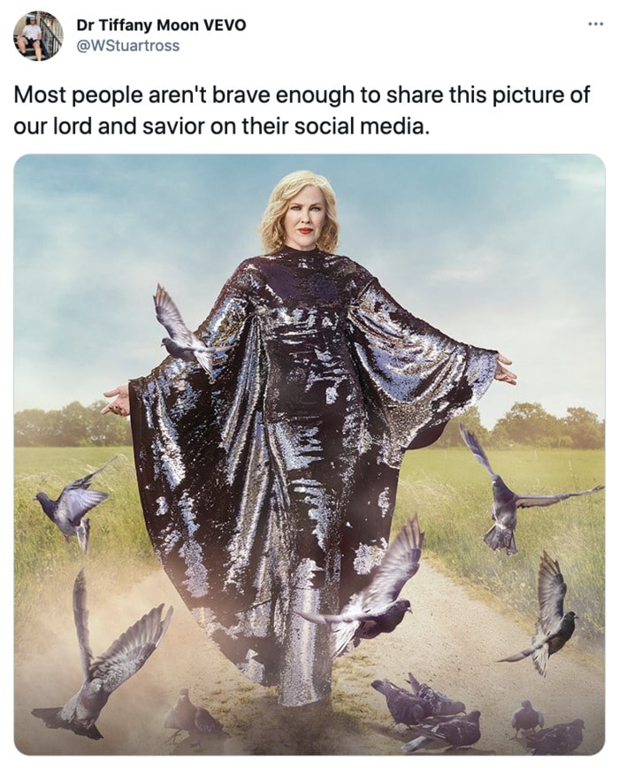 Schitt's Creek memes - Moira Rose lord and savior
