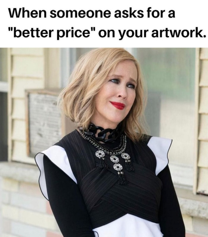 Schitt's Creek memes - better price on artwork