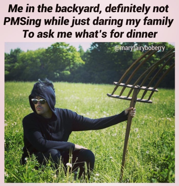 Schitt's Creek memes - David Rose amish field