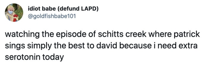 Schitt's Creek memes - Patrick David Simply the Best