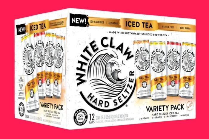 White Claw Iced Tea - variety pack hard seltzer tea