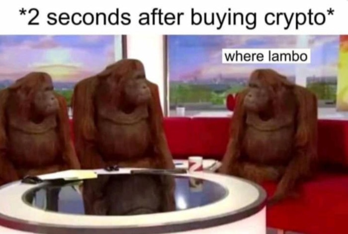 32 Funny Crypto Memes For Those Hodling Right Now Let S Eat Cake