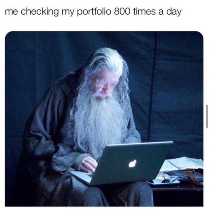 Crypto Memes - Portfolio Dumbledore