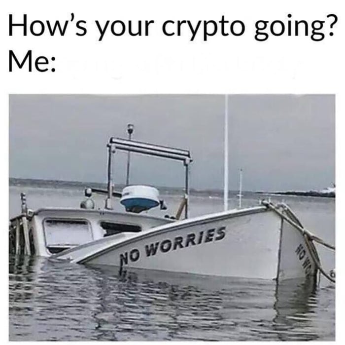 Crypto Memes - Sinking Ship Bear Market