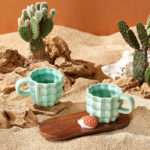 Starbucks Happy Hedgehog Collection - Cactus Espresso Cups