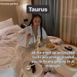 Taurus Memes - procrastination room service