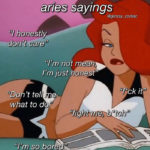 Aries Memes - not mean just honest