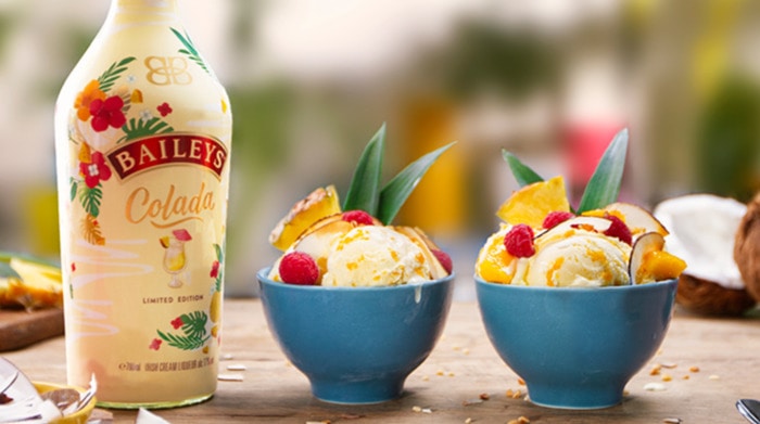 Baileys Colada - frozen Pina Colada on Ice