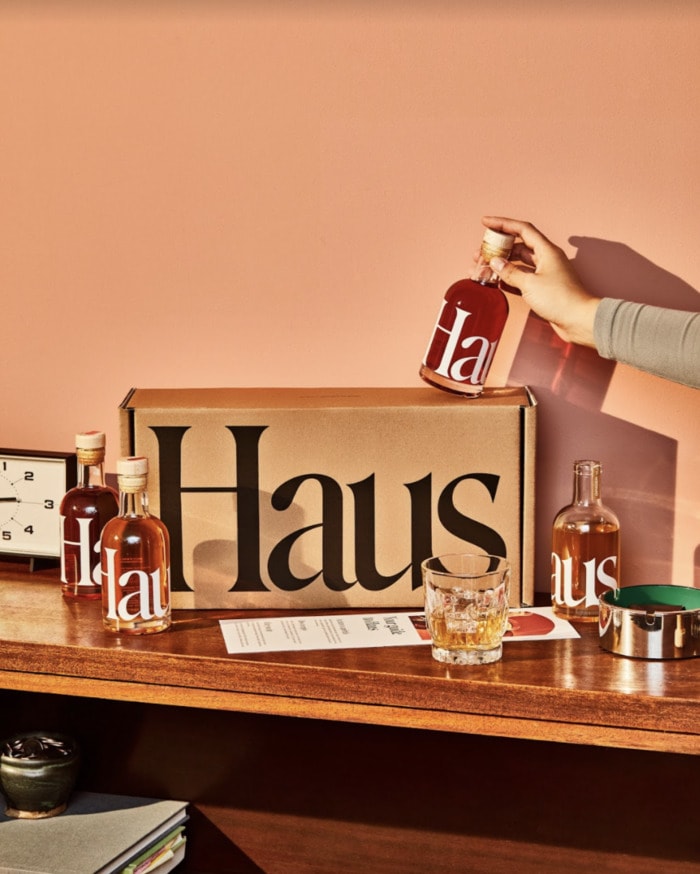 Haus Sampler Kit - bottles around the box