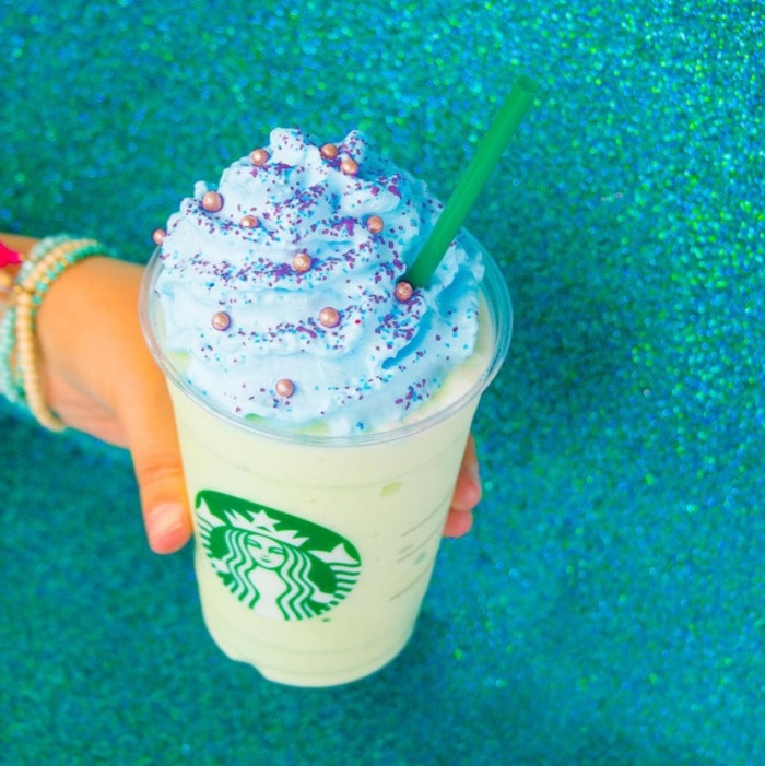 Starbucks Frappuccino Flavors - Mermaid frappuccino