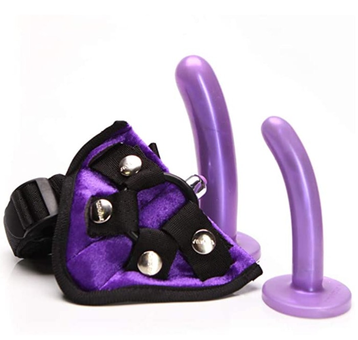 Types of Sex Toys - Tantus Bend Over Beginner Harness Dildo Kit