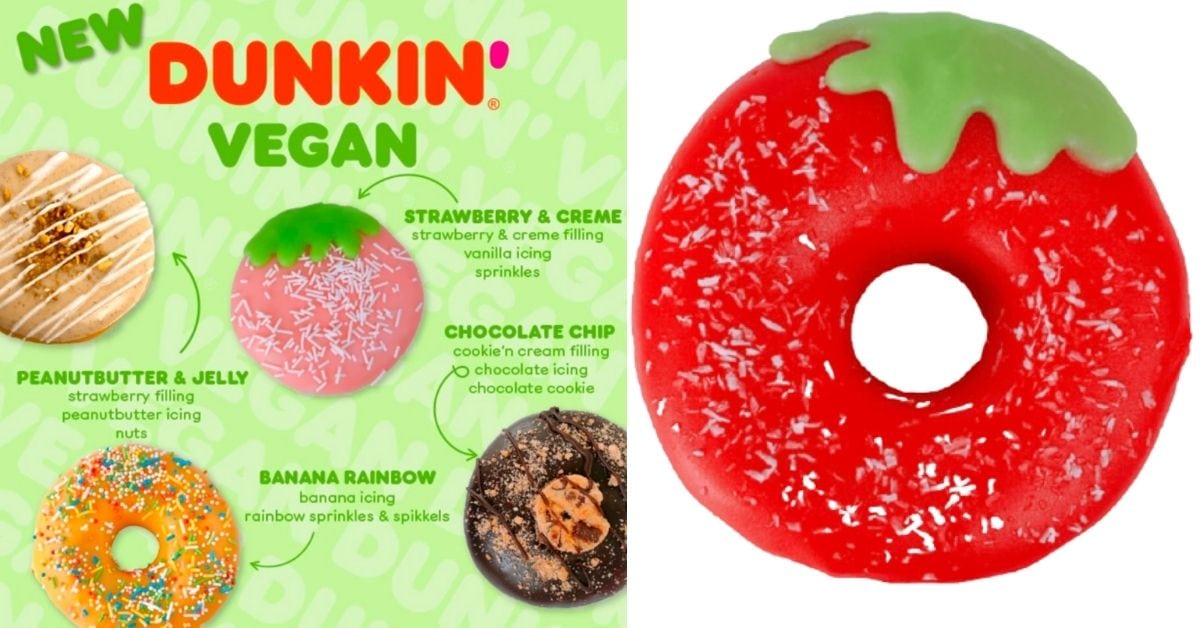Vegan Dunkin' Donuts Are Coming to Europe Let's Eat Cake
