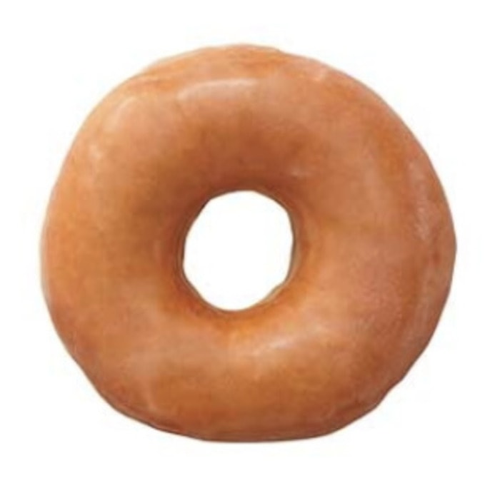 Vegan Dunkin Donuts - original glazed doughnut
