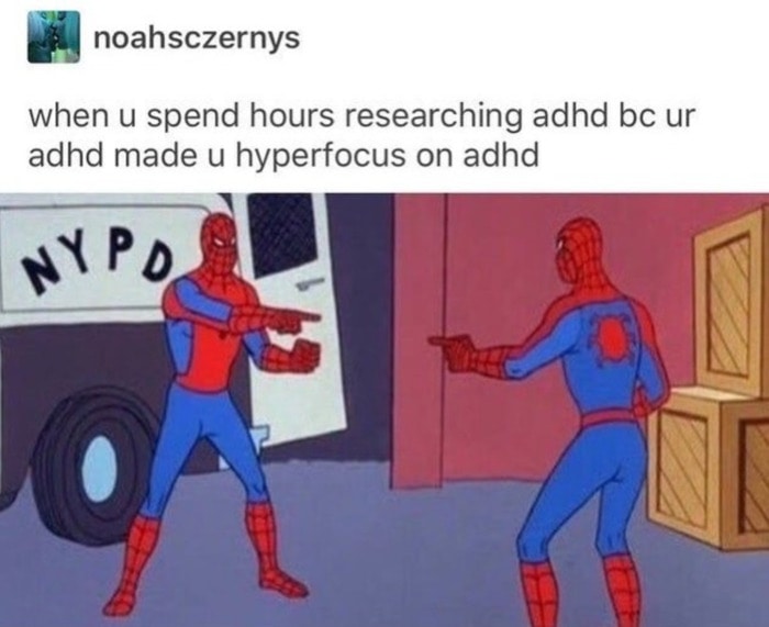 ADD Memes - Spiderman