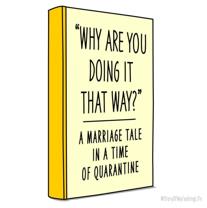Story of My F*cking Life - why are you doing it that way marriage