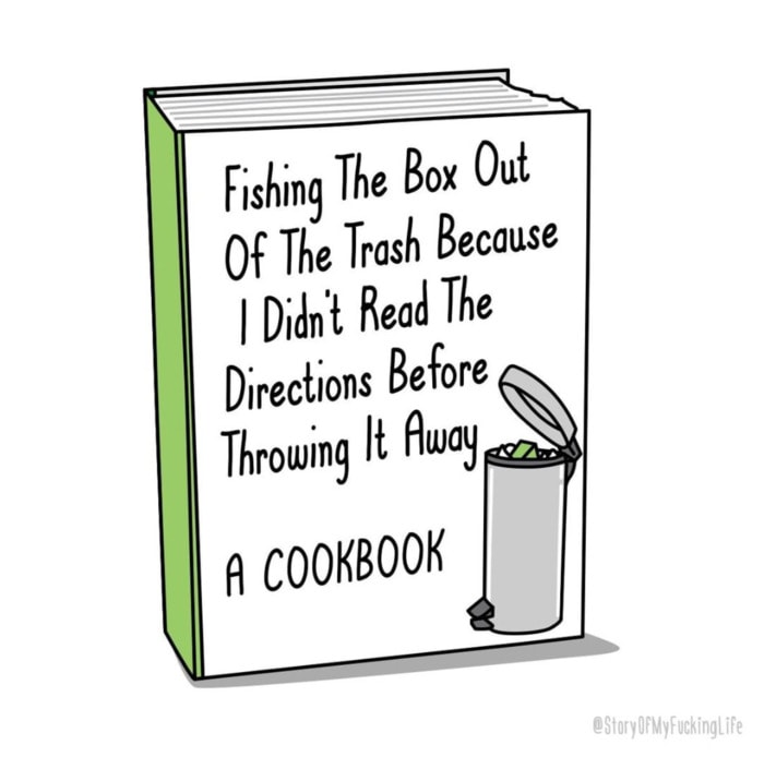 Story of My F*cking Life - microwave directions