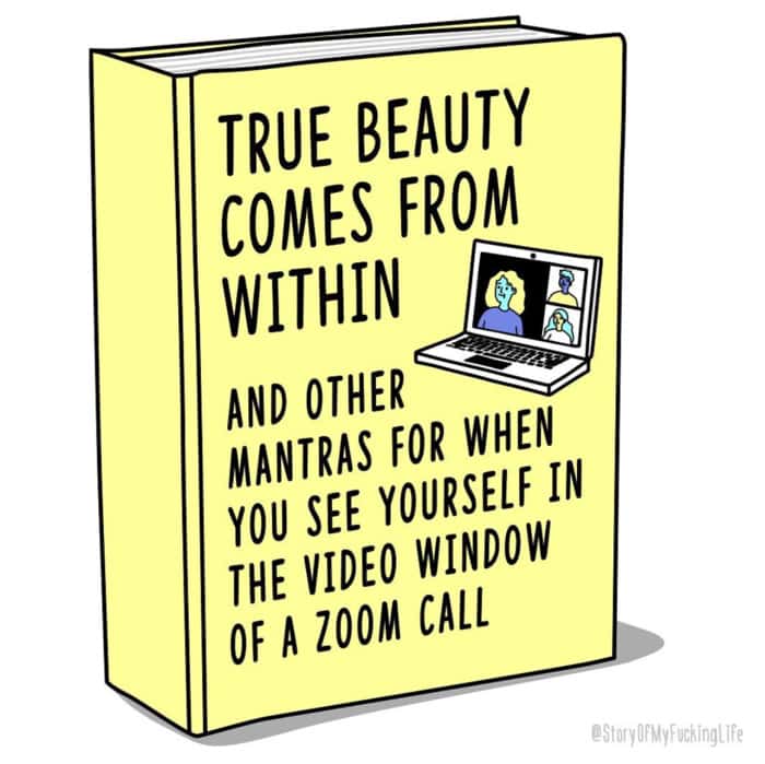 what you look like on zoom