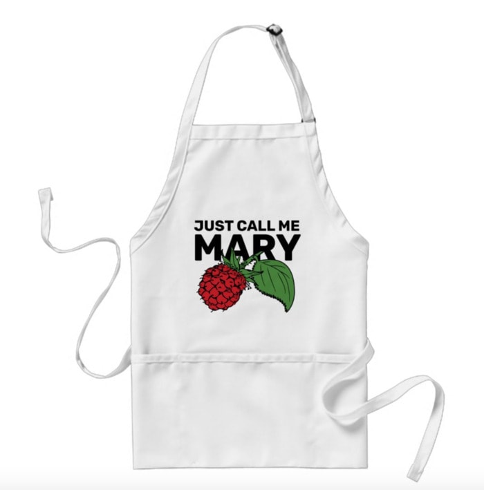 Berry Puns - just call me Mary apron