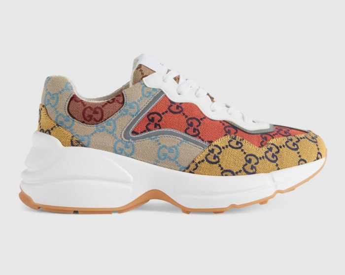 Cool Sneakers for Women - Gucci Rhyton GG Multicolor sneakers