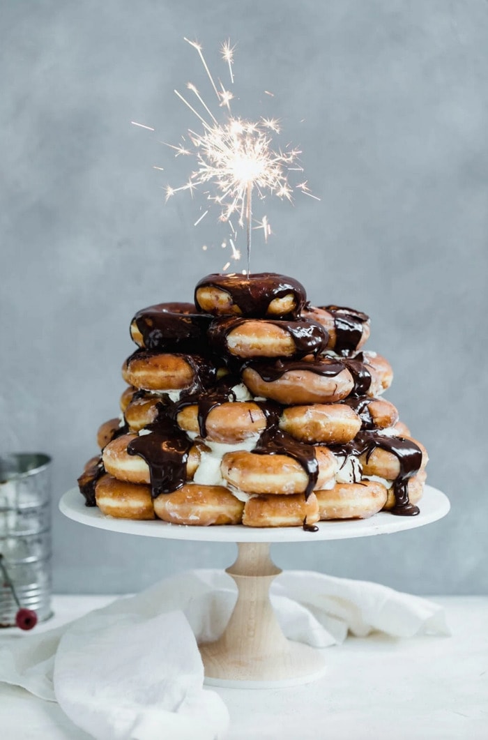 Donut Cakes - Broma Bakery Epic Krispy Kreme Cake