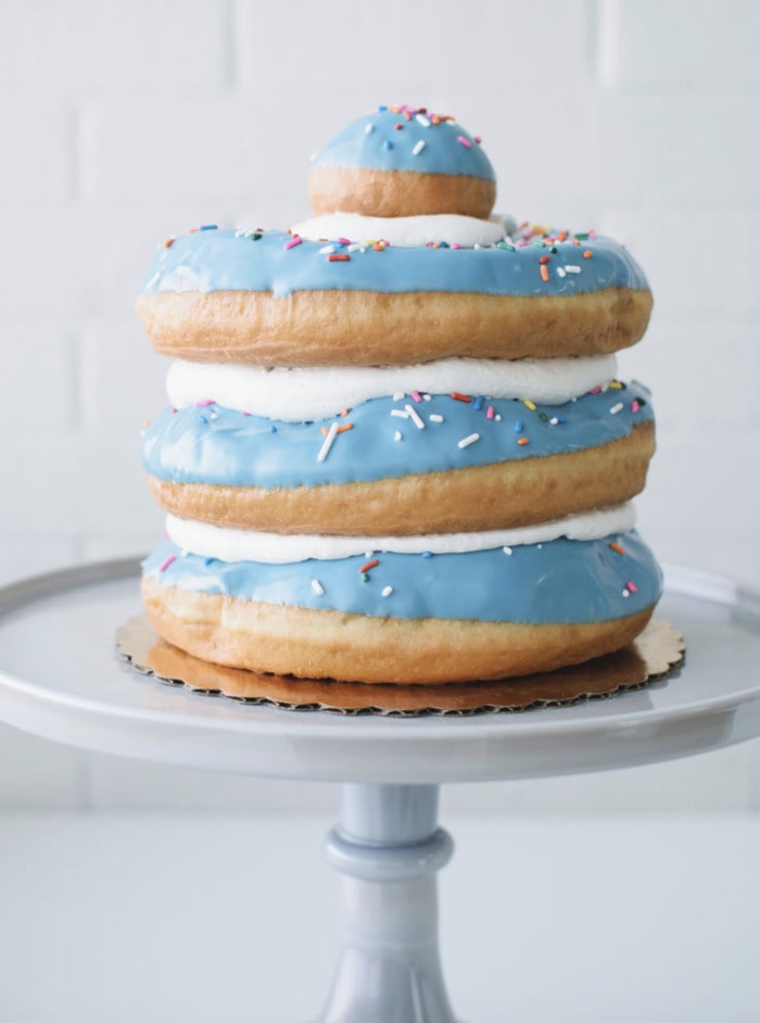 Donut Cakes - Texas Layered Donut Cake