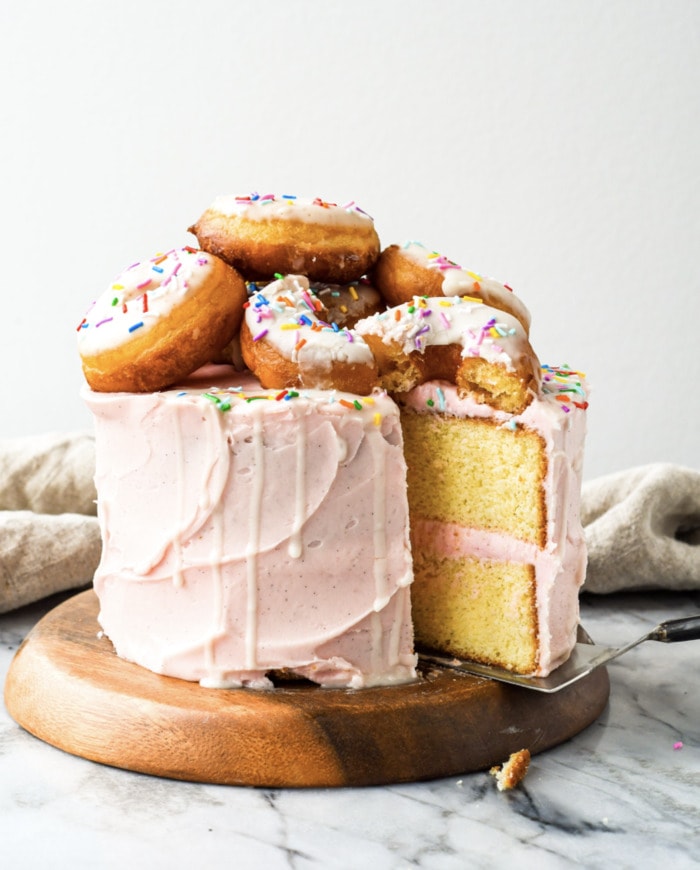 Donut Cakes - Sour Cream Donut Cake