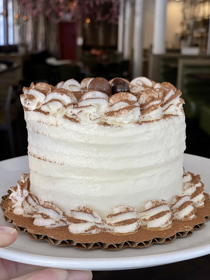 Donut Cakes - Blackbird Tiramisu Donut Cake