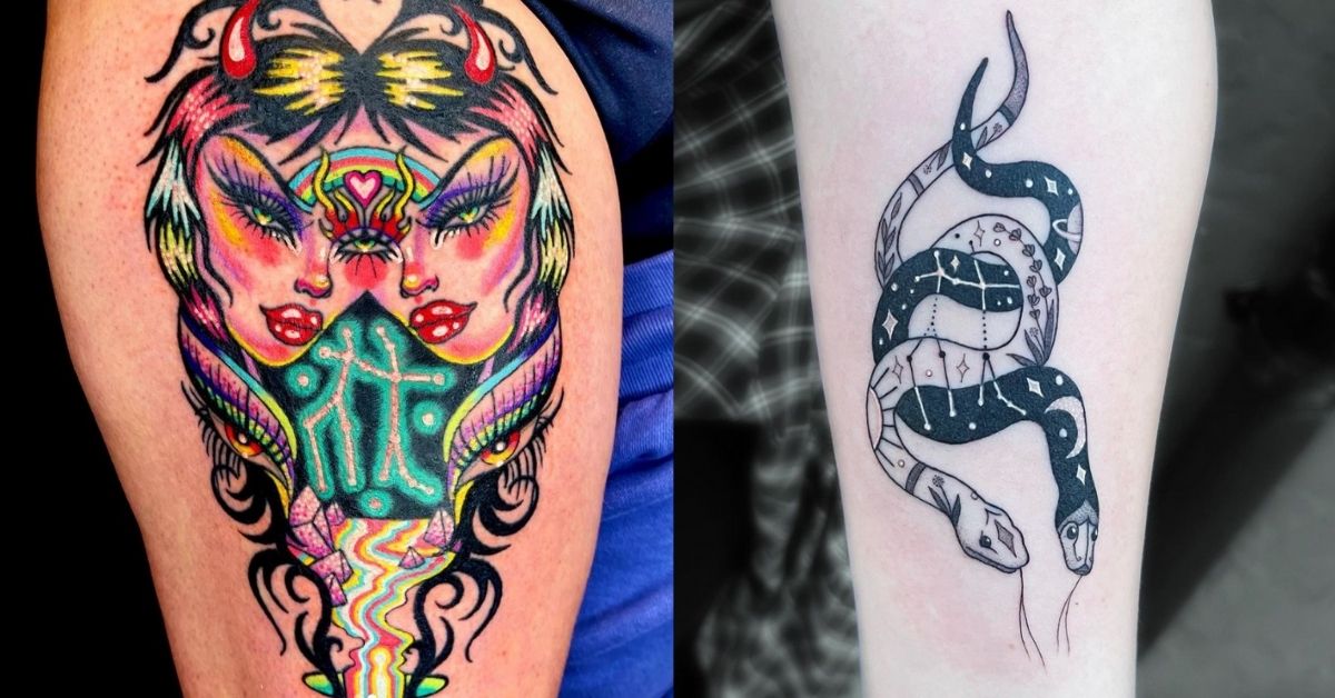 15 Gemini Tattoos That Are Far From Boring - Let's Eat Cake 15 Gemini Tattoos That Are Far From Boring - Let's Eat Cake
