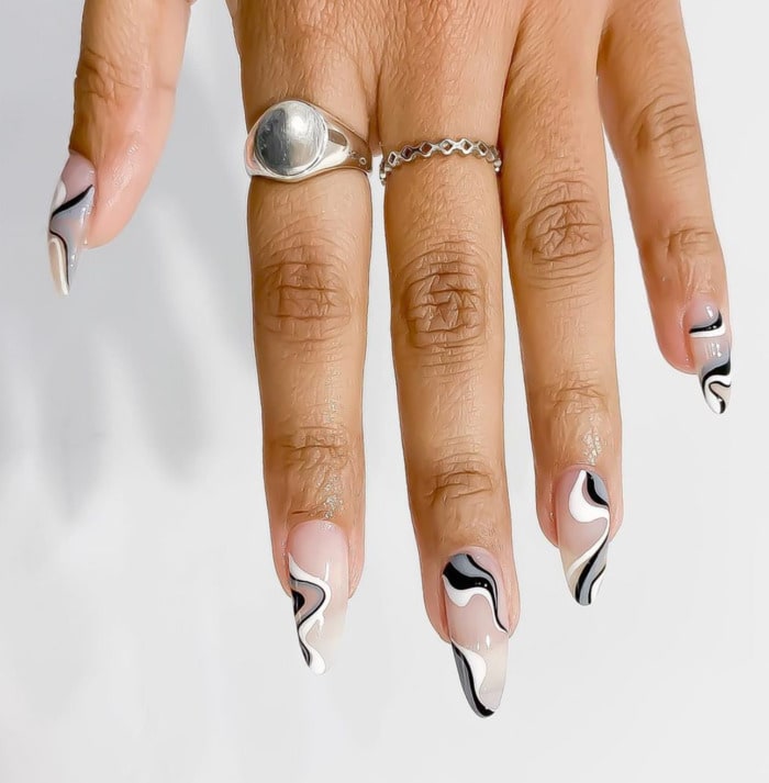 Nail Shapes - almond nails