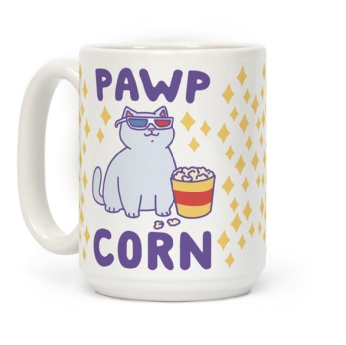 Popcorn Puns - Pawp corn mug