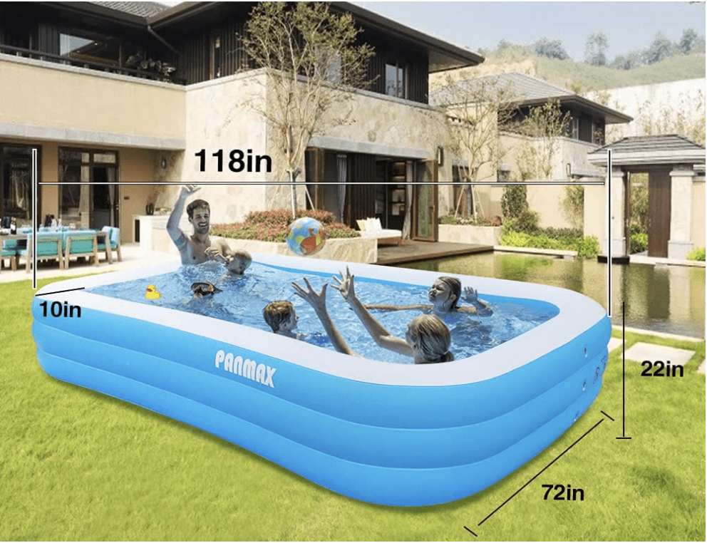 Amazon Prime Day Summer Deals - Inflatable Swimming Pool