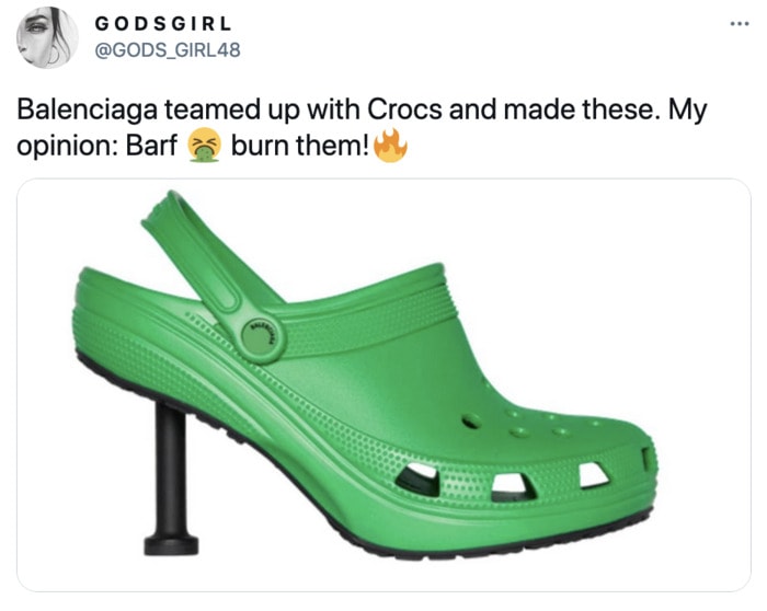 Balenciaga Debuted Stiletto Crocs and Twitter Hates Them | Let's Eat Cake