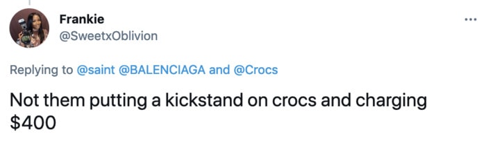 Balenciaga Stiletto Crocs - kickstand