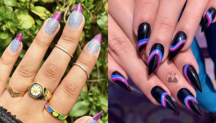 Bisexual Nail Art