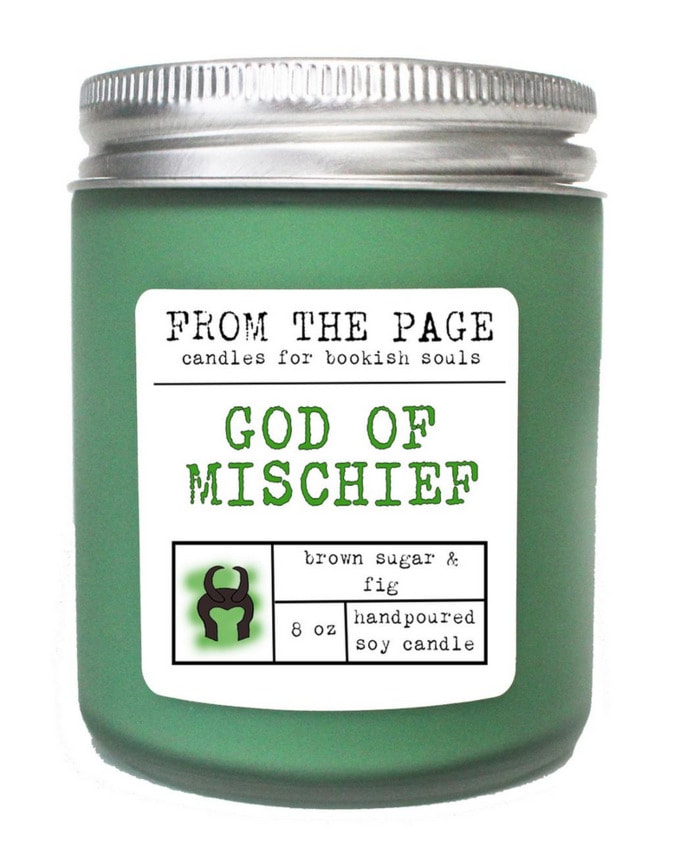 Loki Gift Guide - God of Mischief Candle