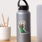 Loki Gift Guide - Loki Cat Sticker