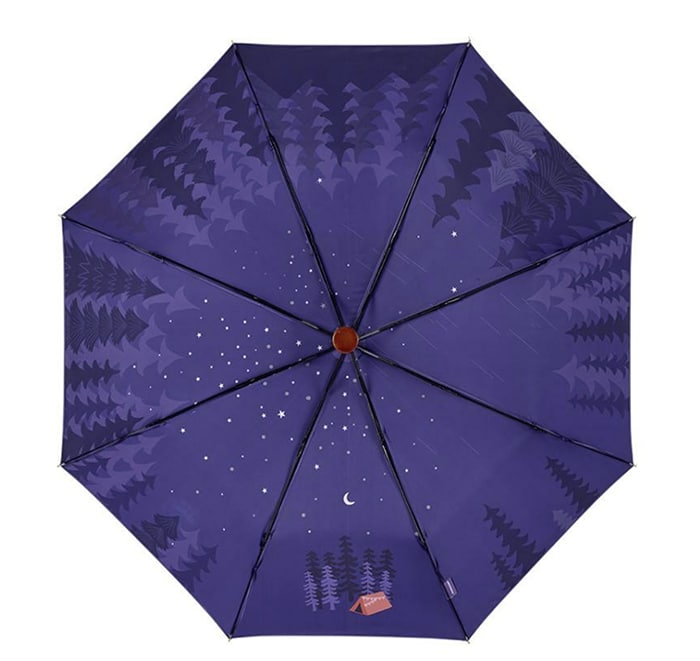 Purple Forest Umbrella Starbucks