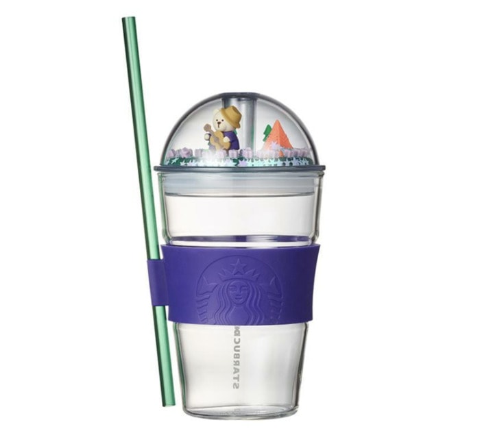 Starbucks Korea Back to Nature Collection - Dome with Bear on Guitar