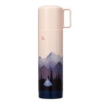 Starbucks Korea Back to Nature Collection - Pink Thermos with Sunset