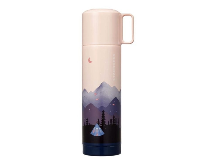 Starbucks Korea Back to Nature Collection - Pink Thermos with Sunset