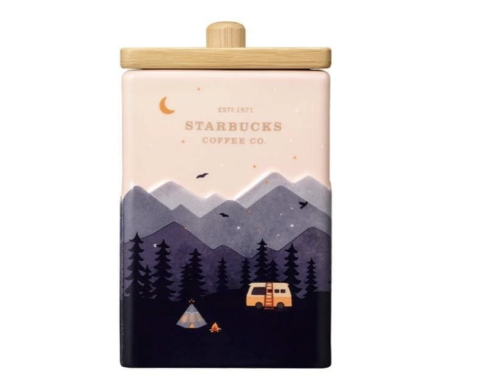 Starbucks Korea Back to Nature Collection - Pink Sunset Ceramic Box