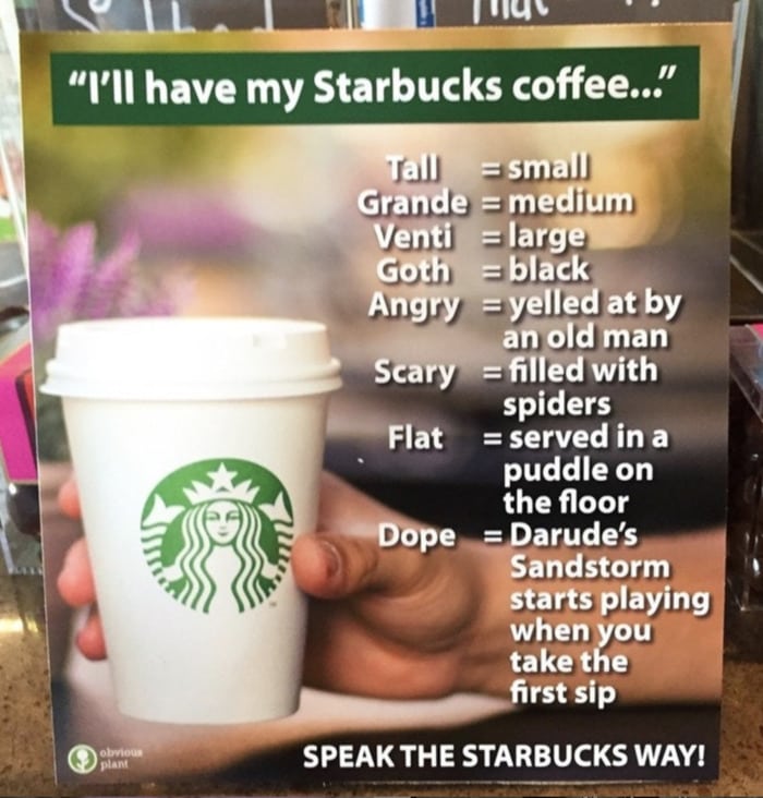 Starbucks Memes Tweets - obvious plant