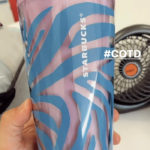 Starbucks Summer Cups June 22 - Pink Blue Zebra