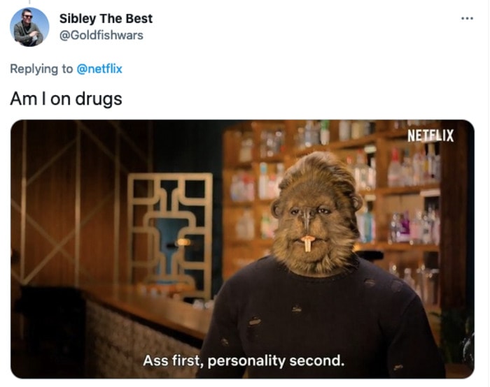 Sexy Beasts Tweets - Am I on drugs