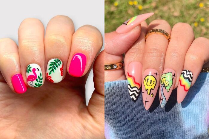 19 Hot Summer Nail Designs to Try in 2021 - Let's Eat Cake