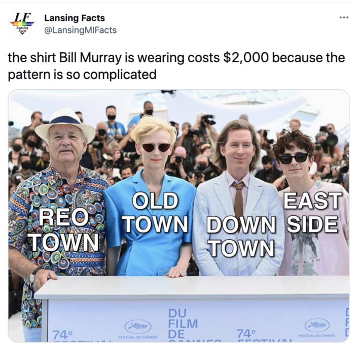 Bill Murray Photo Cannes - shirt